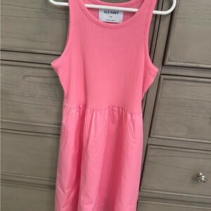 Old Navy Bright Pink Casual Kids Dress